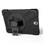 For Galaxy Tab S3 9.7 inch T820 360 Degree Rotation PC + Silicone Protective Case with Holder & Hand-strap, For Galaxy Tab S3 9.7 inch T820