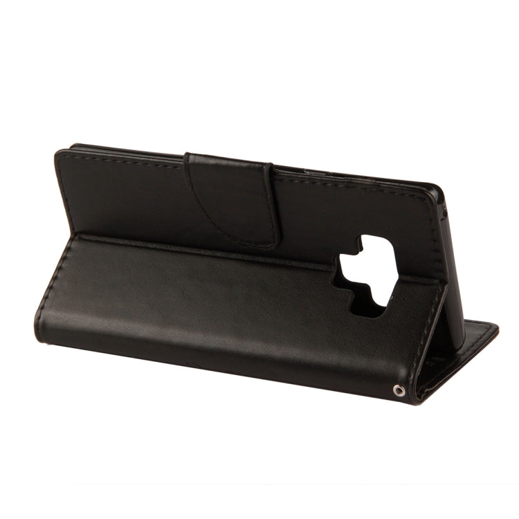 Embossed Butterfly Pattern Horizontal Flip Leather Case with Card Slot & Holder & Wallet & Lanyard For Galaxy Note9, For Galaxy Note9