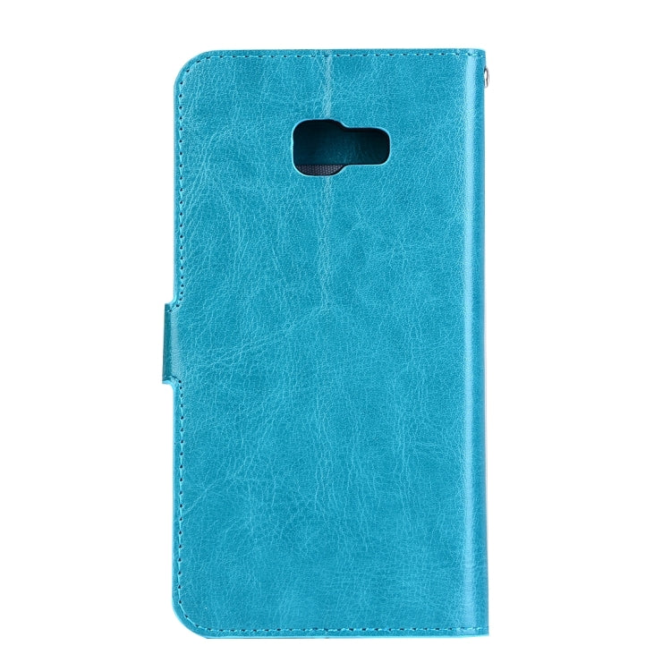 For Galaxy A3 (2017) / A320 Crazy Horse Texture Horizontal Flip PU Leather Case with Holder & Card Slots & Wallet & Photo Frame & Lanyard & Magnetic Buckle, For Galaxy A3 (2017)