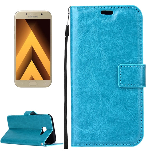 For Galaxy A3 (2017) / A320 Crazy Horse Texture Horizontal Flip PU Leather Case with Holder & Card Slots & Wallet & Photo Frame & Lanyard & Magnetic Buckle, For Galaxy A3 (2017)