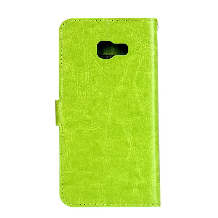 For Galaxy A5 (2017) / A520 Crazy Horse Texture Horizontal Flip PU Leather Case with Holder & Card Slots & Wallet & Photo Frame & Lanyard & Magnetic Buckle, For Galaxy A5 (2017)