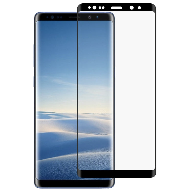 0.3mm 9H Surface Hardness 2.5D Curved Edge Full Screen Full Glue Tempered Glass Film for Galaxy Note8, For Galaxy Note8（1 PC）