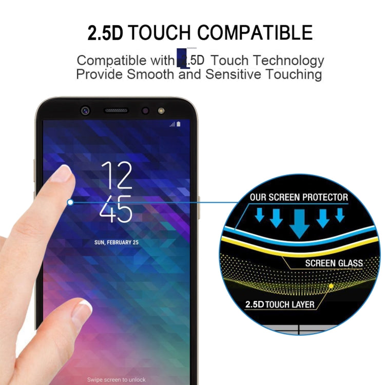 0.26mm 9H 2.5D Tempered Glass Film for Galaxy A6 (2018), For Galaxy Galaxy A6 (2018)