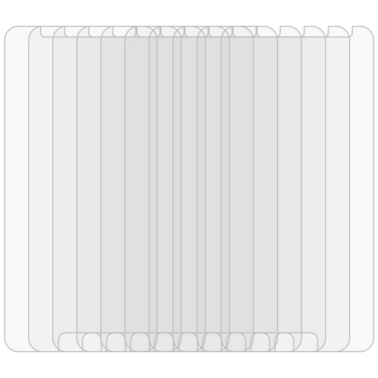 10 PCS For Galaxy J3 (2017) (EU Version) 0.26mm 9H Surface Hardness 2.5D Explosion-proof Non-full Screen Tempered Glass Screen Film, For Galaxy J3 (2017) (EU Version)(10 PCS)