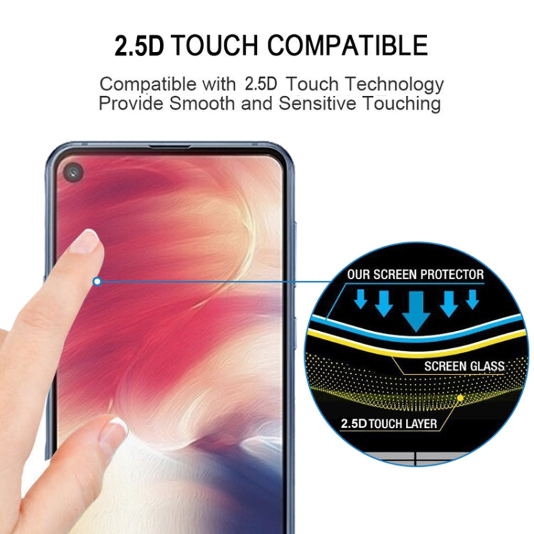 0.3mm 9H 2.5D Full Screen Tempered Glass Film for Galaxy A8s, Galaxy A8s