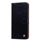 Business Style Oil Wax Texture Horizontal Flip Leather Case for Galaxy J4+, with Holder & Card Slots & Wallet