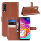 Litchi Texture Horizontal Flip Leather Case for Galaxy A70, with Wallet & Holder & Card Slots, For Galaxy A70