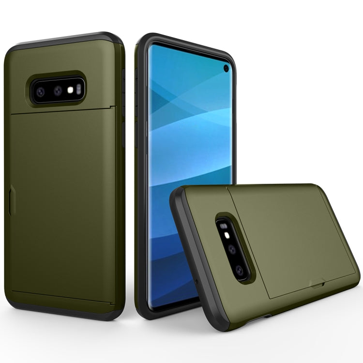 Shockproof Rugged Armor Protective Case for Galaxy S10e, with Card Slot, For Galaxy S10e, Galaxy S10e