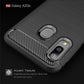 Brushed Texture Carbon Fiber TPU Case for Galaxy A20e, For Galaxy A20e