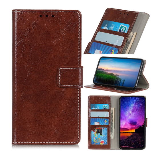 Retro Crazy Horse Texture Horizontal Flip Leather Case for Galaxy A20e, with Holder & Card Slots & Wallet & Photo Frame, Galaxy A20e, For Galaxy A20e, For Samsung Galaxy A20e