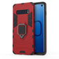 PC + TPU Shockproof Protective Case for Samsung Galaxy S10, with Magnetic Ring Holder, For Galaxy S10, For Samsung Galaxy S10