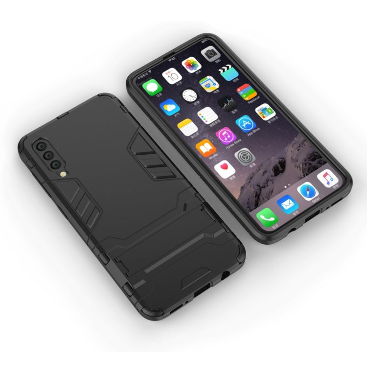 Shockproof PC + TPU Case for Galaxy A50, with Holder