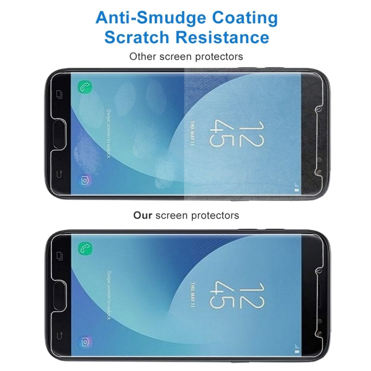 10 PCS 0.26mm 9H 2.5D Tempered Glass Film for Galaxy J4 (2018), For Galaxy J4 (2018)(10 PCS)