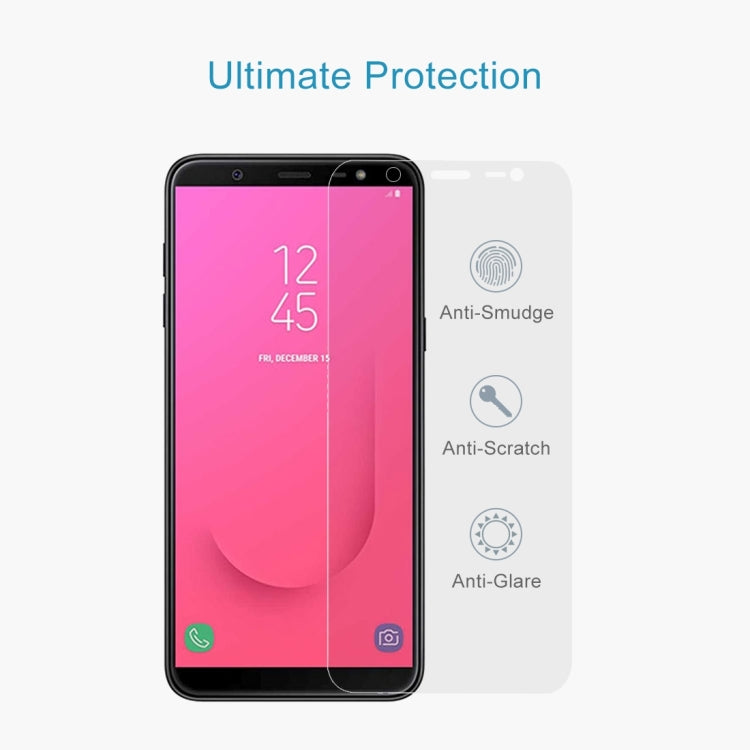 100 PCS 0.26mm 9H 2.5D Tempered Glass Film for Galaxy J8 (2018), Galaxy J8 (2018) (100 PCS)