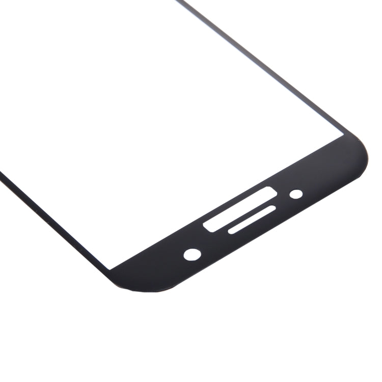 For Galaxy A7 (2017) / A720 0.26mm 9H Surface Hardness Explosion-proof Silk-screen Tempered Glass Curved Full Screen Film, For Galaxy A7 (2017)