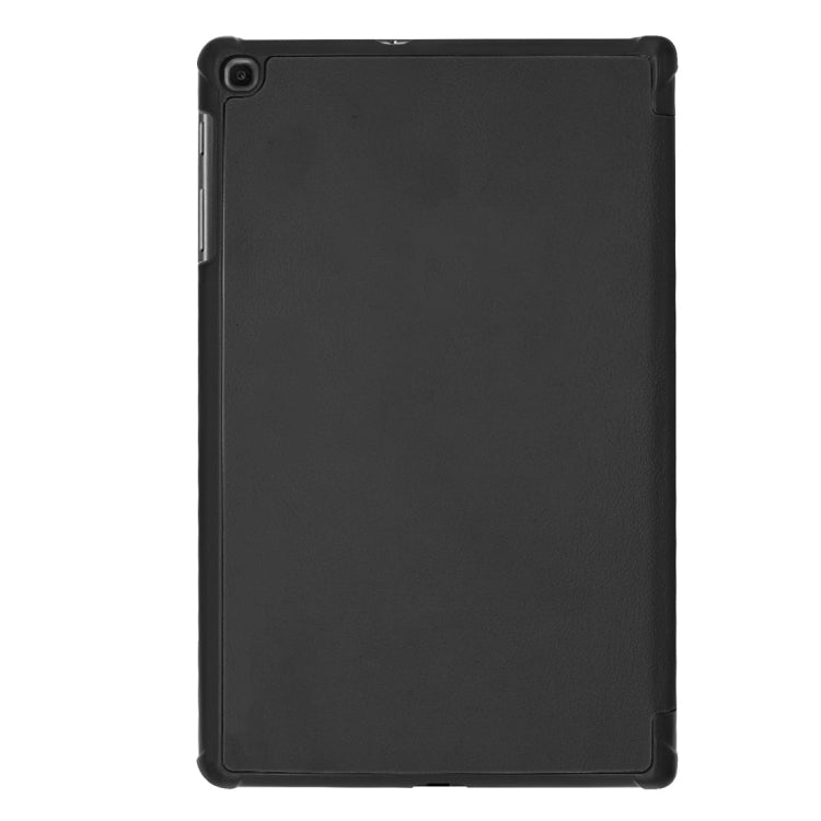 Custer Texture Horizontal Flip PU Leather Case for Galaxy Tab A 10.1 2019 (T515 / T510), with Three-folding Holder & Sleep / Wake-up Function, For Galaxy Tab A 10.1 2019 (T515 / T510)