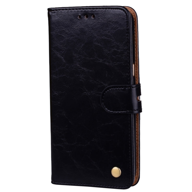For Samsung Galaxy A5 (2017) Business Style Oil Wax Texture Horizontal Flip Leather Case with Holder & Card Slots & Wallet