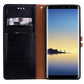 For Samsung Galaxy Note 8 Business Style Oil Wax Texture Horizontal Flip Leather Case with Holder & Card Slots & Wallet