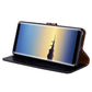 For Samsung Galaxy Note 8 Business Style Oil Wax Texture Horizontal Flip Leather Case with Holder & Card Slots & Wallet