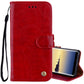 For Samsung Galaxy Note 8 Business Style Oil Wax Texture Horizontal Flip Leather Case with Holder & Card Slots & Wallet