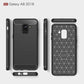 For Galaxy A8 (2018) Brushed Texture Carbon Fiber Shockproof TPU Protective Back Case, For Galaxy A8 (2018), Galaxy A8 (2018)
