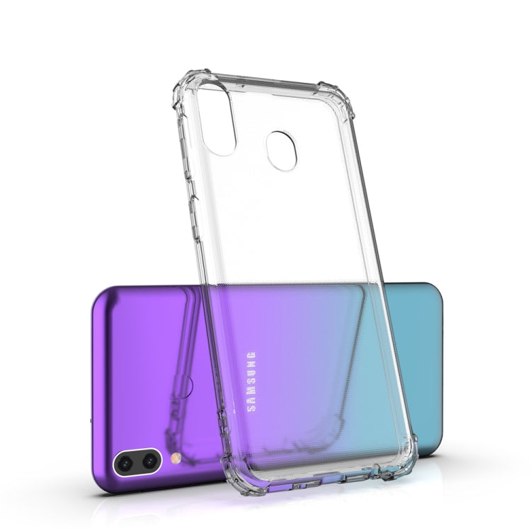 Shockproof Transparent TPU Soft Case for Galaxy M20