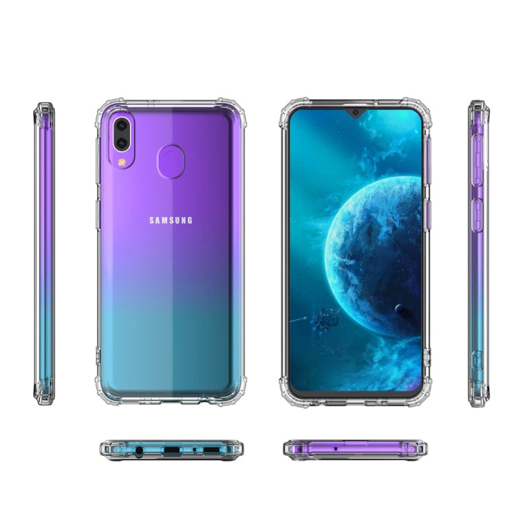 Shockproof Transparent TPU Soft Case for Galaxy M20