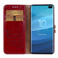 Business Style Oil Wax Texture Horizontal Flip Leather Case for Galaxy S10 Plus, with Holder & Card Slots & Wallet