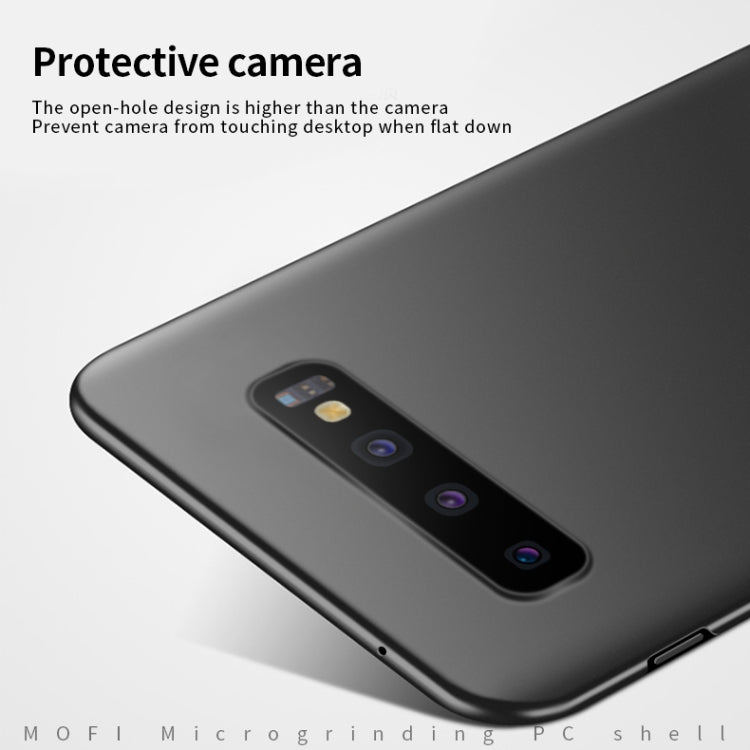 MOFI Frosted PC Ultra-thin Full Coverage Case for Galaxy S10, For Galaxy S10
