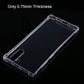 For Galaxy Note10 Four-Corner Shockproof Ultra-Thin Transparent TPU Case, For Galaxy Note10