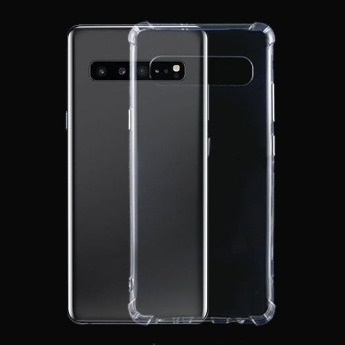 For Galaxy S10 5G Four-Corner Shockproof Ultra-Thin Transparent TPU Case, For Galaxy S10 5G