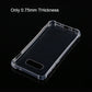 For Galaxy S10e Four-Corner Shockproof Ultra-Thin Transparent TPU Case, For Galaxy S10e
