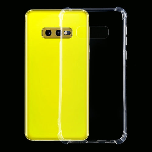 For Galaxy S10e Four-Corner Shockproof Ultra-Thin Transparent TPU Case, For Galaxy S10e