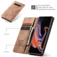 CaseMe-013 Multifunctional Retro Frosted Horizontal Flip Leather Case for Galaxy S10 Plus, with Card Slot & Holder & Wallet, For Galaxy S10 Plus