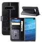 R64 Texture Single Fold Horizontal Flip Leather Case for Galaxy S10+, with Holder & Card Slots & Wallet, For Galaxy S10+