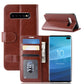 R64 Texture Single Fold Horizontal Flip Leather Case for Galaxy S10+, with Holder & Card Slots & Wallet, For Galaxy S10+