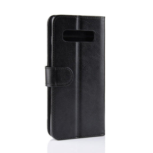 R64 Texture Single Fold Horizontal Flip Leather Case for Galaxy S10, with Holder & Card Slots & Wallet, For Galaxy S10