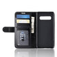 R64 Texture Single Fold Horizontal Flip Leather Case for Galaxy S10, with Holder & Card Slots & Wallet, For Galaxy S10