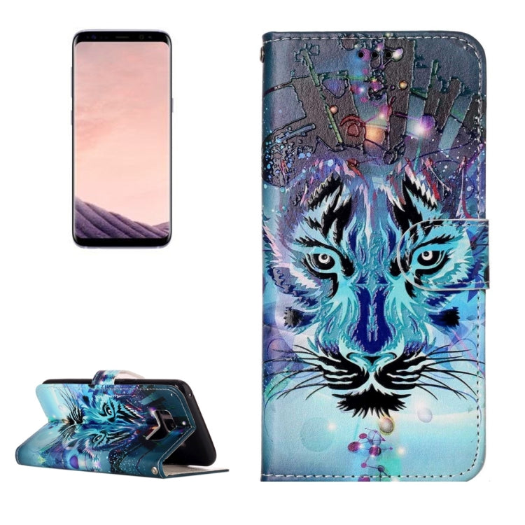 For Galaxy S8 Gloss Oil Embossed Horizontal Flip Leather Case with Holder & Card Slots & Wallet & Photo Frame, For Galaxy S8