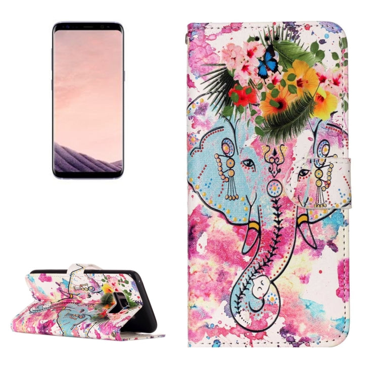 For Galaxy S8 Gloss Oil Embossed Horizontal Flip Leather Case with Holder & Card Slots & Wallet & Photo Frame, For Galaxy S8