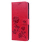Rose Embossed Horizontal Flip PU Leather Case for Samsung Galaxy A9 (2018) , with Holder & Card Slots & Wallet