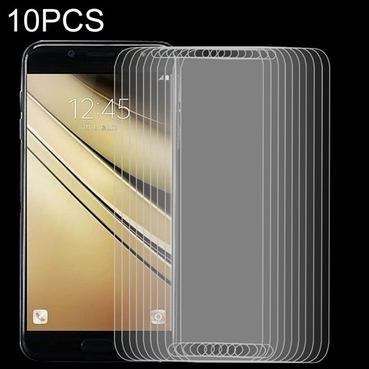 10 PCS 9H 2.5D Tempered Glass Film for Galaxy C7 (2017), Galaxy C7 (2017) (10pcs)
