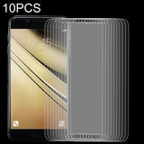 10 PCS 9H 2.5D Tempered Glass Film for Galaxy C7 (2017), Galaxy C7 (2017) (10pcs)