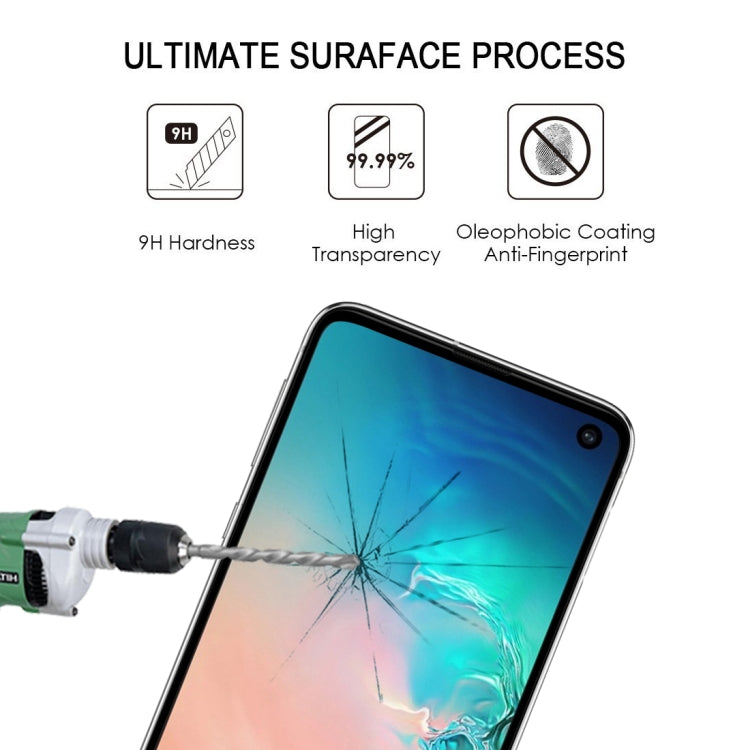 25 PCS 9H 2.5D Premium Curved Screen Crystal Tempered Glass Film for Galaxy S10, Lessen Version, For Galaxy S10, Lessen Version (25 PCS)