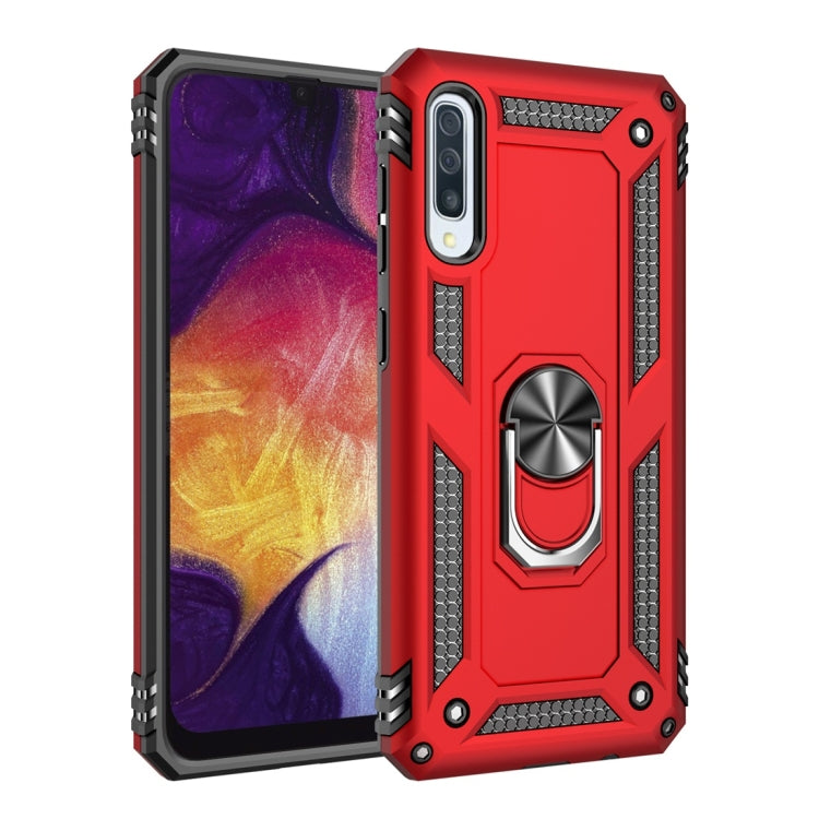 Armor Shockproof TPU + PC Protective Case for Galaxy A50, with 360 Degree Rotation Holder, For Galaxy A50