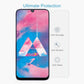 For Samsung Galaxy A40s 2 PCS Half-screen Transparent Tempered Glass Film