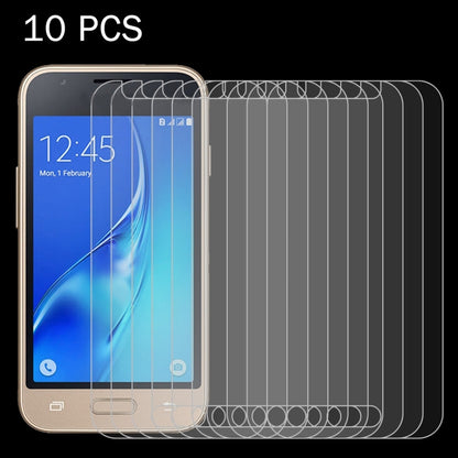 10 PCS for Galaxy J1 Mini / J1 Nxt / J105 0.26mm 9H Surface Hardness 2.5D Explosion-proof Tempered Glass Screen Film, For J1 Mini / J1 Nxt / J105