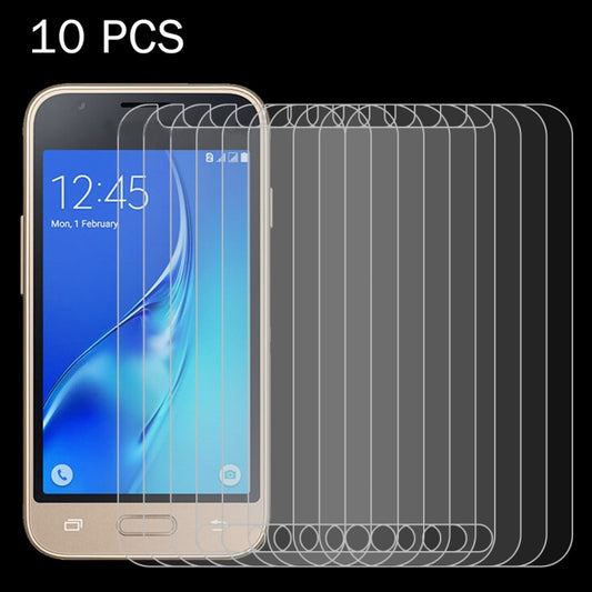 10 PCS for Galaxy J1 Mini / J1 Nxt / J105 0.26mm 9H Surface Hardness 2.5D Explosion-proof Tempered Glass Screen Film, For J1 Mini / J1 Nxt / J105