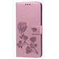 Rose Embossed Horizontal Flip PU Leather Case for Galaxy A30 / A20, with Holder & Card Slots & Wallet
