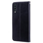Business Style Oil Wax Texture Horizontal Flip Leather Case for Galaxy A70, with Holder & Card Slots & Wallet